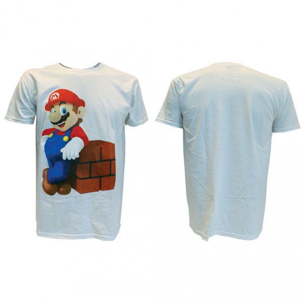 T-Shirt - Nintendo: Mario mit Block