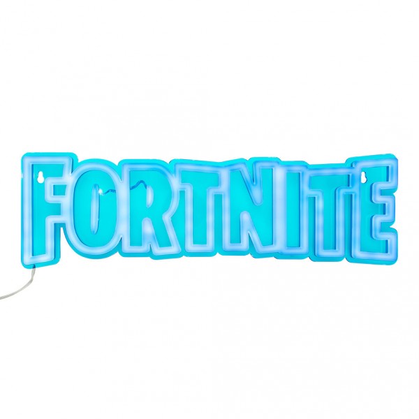 LED Neon Wandlampe - Fortnite: Logo
