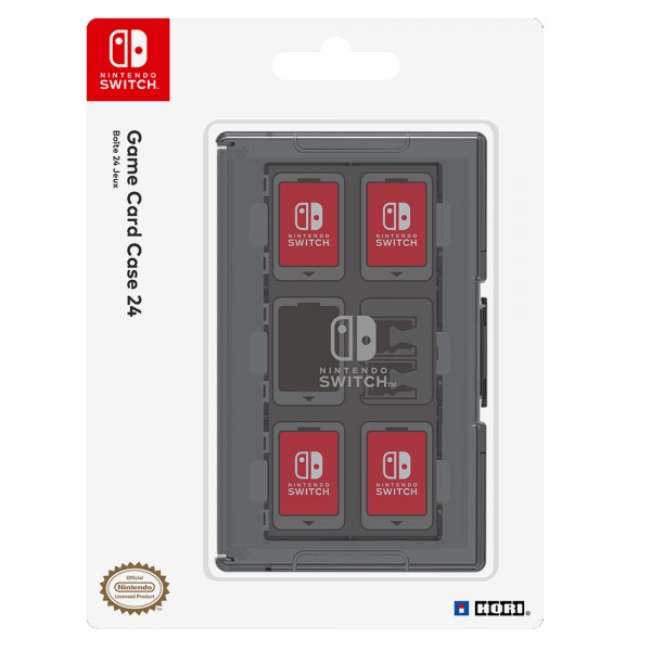 Card Case - schwarz (Platz für 24 Spiele) (Nintendo Switch)