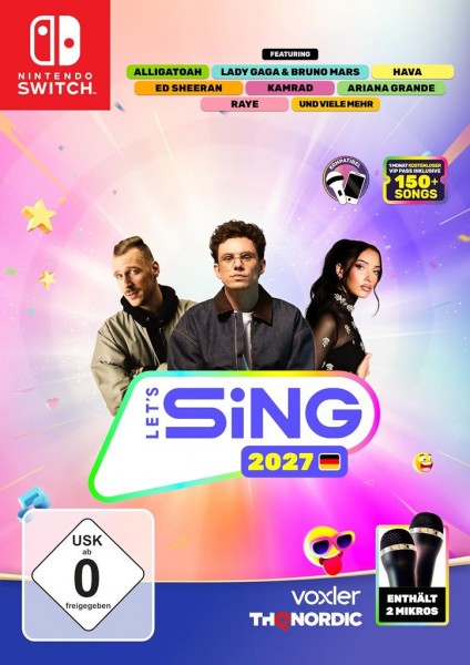 Let's Sing 2027 (2 Mic Bundle) (Nintendo Switch)