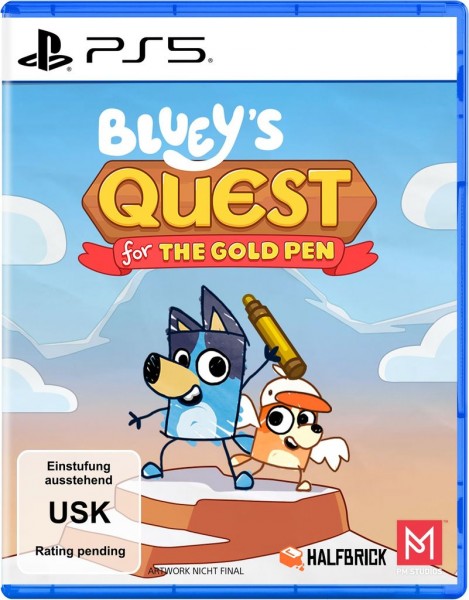 Bluey's Quests for the Gold Pen