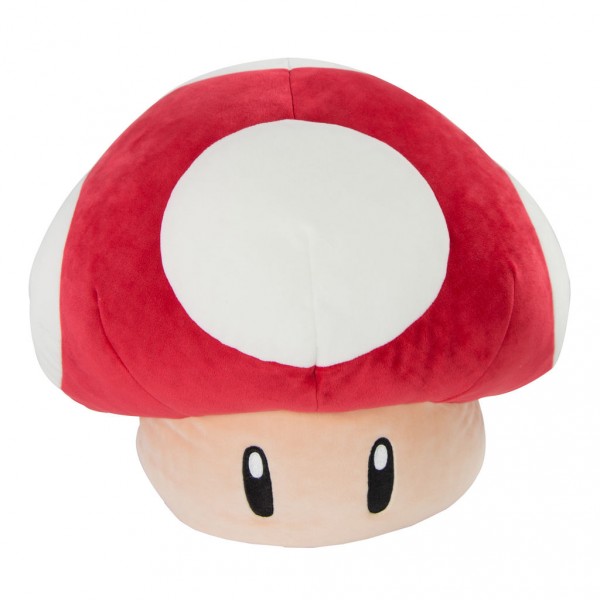 Plüsch - Nintendo: Super Mario Bros. - Roter Pilz (36 cm)