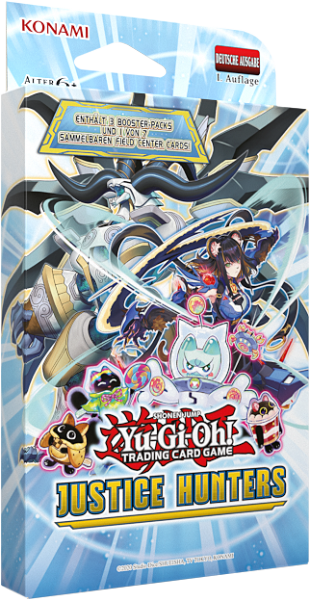 Yu-Gi-Oh! Justice Hunters (3er Pack Booster)