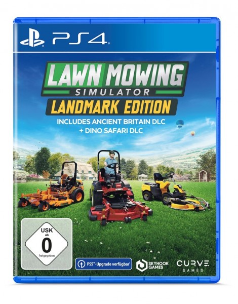 Lawn Mowing Simulator/Rasenmäher Simulator (Landmark Edition) (Playstation 4)