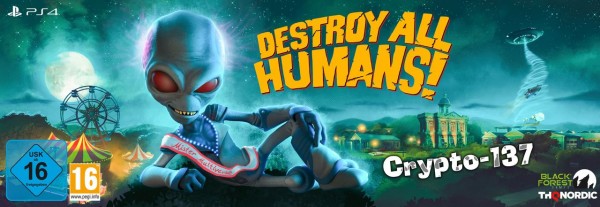 Destroy All Humans 1 - Remake (Crypto-137 Edition) (Playstation 4)