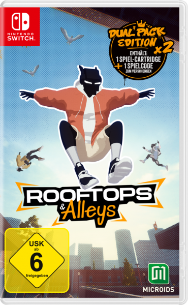 Rooftops & Alleys: The Parkour Game (Dual Pack) (Nintendo Switch)