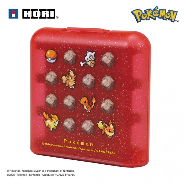 Switch 2 Game Card Case (24) - Pokemon Pixel Rot [Nintendo Switch 2]