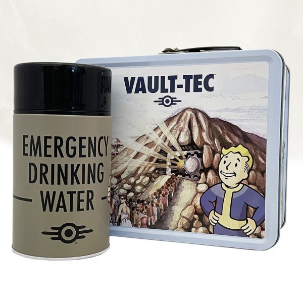 Fallout Clean Vault-Tec Lunchbox & Flask