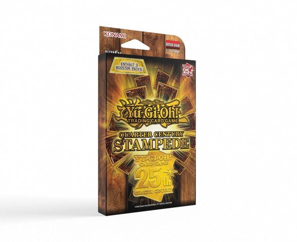 YGO Quarter Century 3er Pack Booster