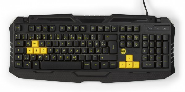 Gaming Tastatur - Borussia Dortmund (BVB 09)