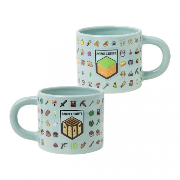 Minecraft geprägter Becher