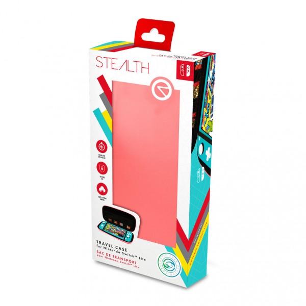 Travel Case Tasche (coral) (Nintendo Switch Lite) (Nintendo Switch)
