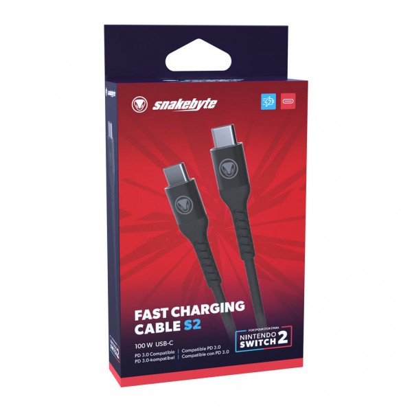 Fast Charging Cable S2 (2m) [Nintendo Switch 2]