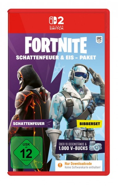 Fortnite - Schattenfeuer & Eis Paket (Downloadcode in Box) [Nintendo Switch 2]
