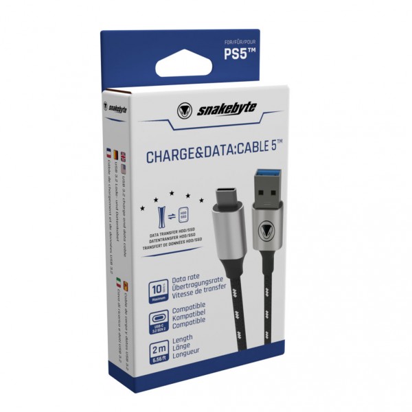 Charge Data Cable (2m) (Playstation 5)