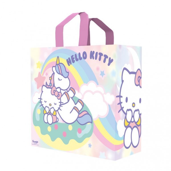 Einkaufstasche - Hello Kitty: Hello Kitty & Einhorn