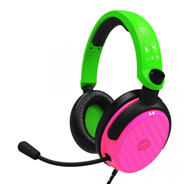 Multiformat Gaming Headset C6-100 (Neon grün/pink) (Nintendo Switch)