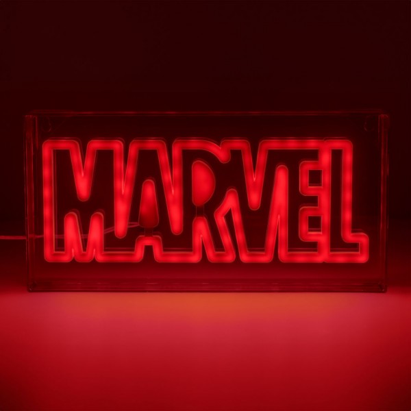 LED Neon Lampe - Marvel: Logo