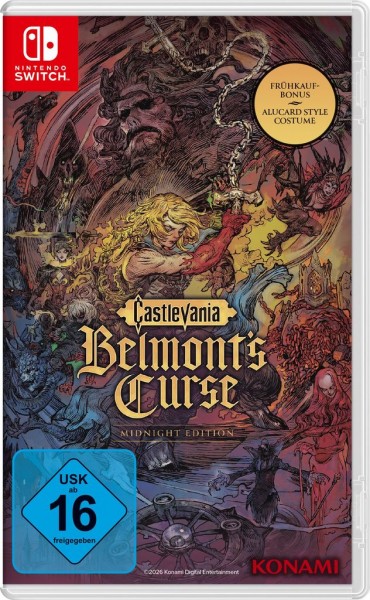 Castlevania: Belmont's Curse - Midnight Edition (Nintendo Switch)