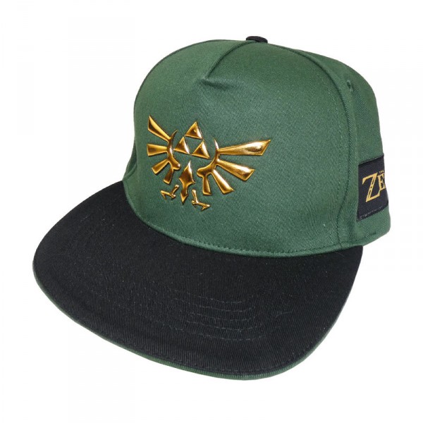 Zelda Hyrule Cap - schwarz/grün