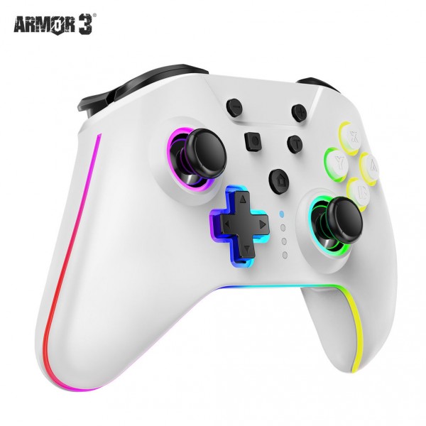 Armor3 - NuRival Wireless Hall Effekt Controller (weiß) (Nintendo Switch)