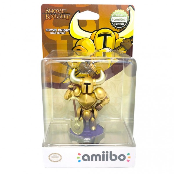Amiibo - Shovel Knight (Gold) (Nintendo WII U)