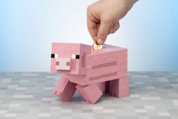 Spardose - Minecraft: Schwein