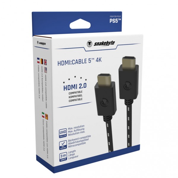 HDMI Cable 5 Pro 4K (3m) (Playstation 5)