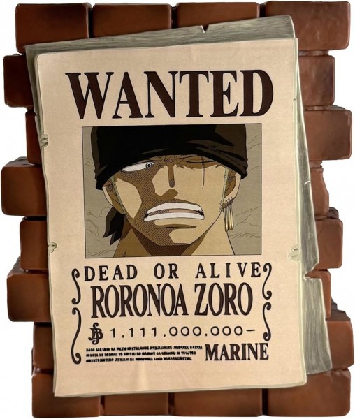 Spardose - One Piece: Wanted Rononoa Zoro