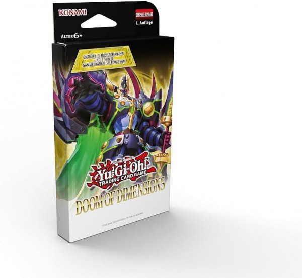 Yu-Gi-Oh! Doom of Dimensions (3er Pack Booster)