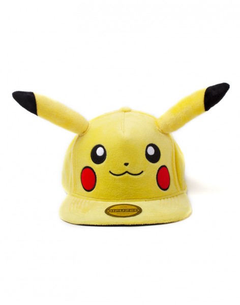 Snapback Cap - Pokémon: Pikachu mit Ohren