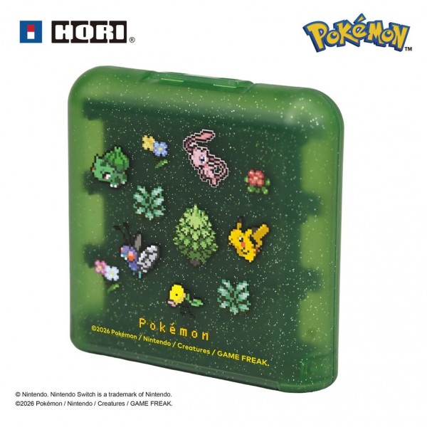 Game Card Case (24 Stück) - Pokemon Pixel Grün [Nintendo Switch 2]