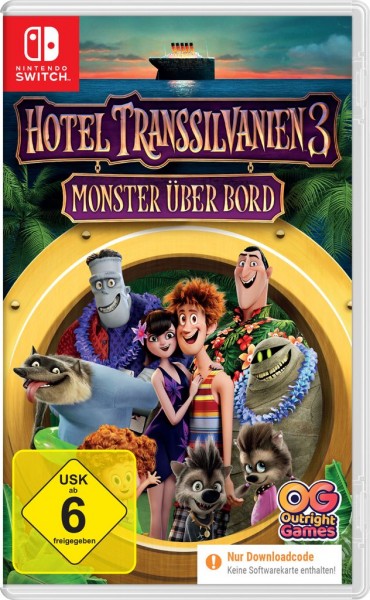 Hotel Transsilvanien 3: Monster über Bord (Downloadcode in der Box) (Nintendo Switch)