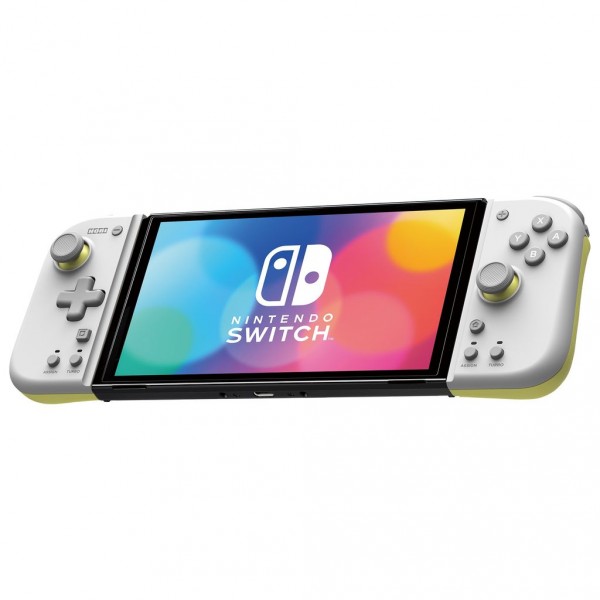 Split Pad Compact (hellgrau-gelb) (Nintendo Switch)