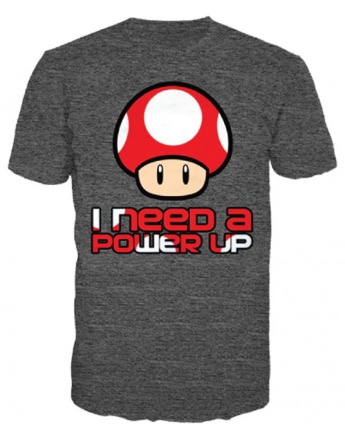 T-Shirt - Nintendo: I need a Power Up