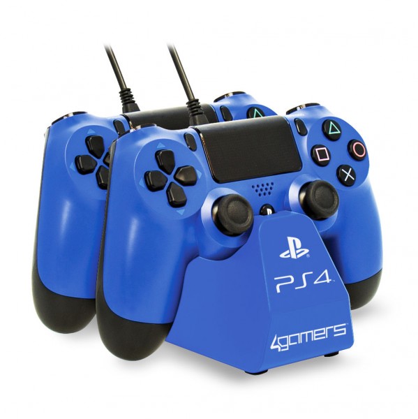 Dual Charge 'n' Stand - blau (Playstation 4)