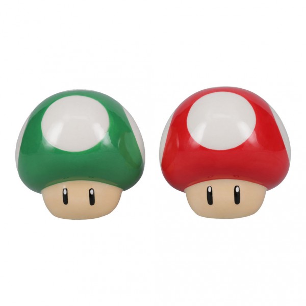 Super Mario Mushroom Salz und Pfeffer Streuer