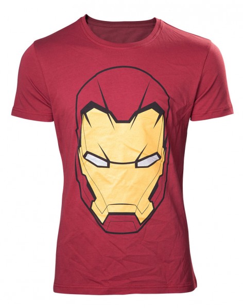 T-Shirt - Marvel: Iron Man - Kopf