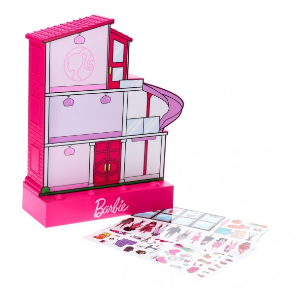 Lampe mit Sticker - Barbie: Traumhaus
