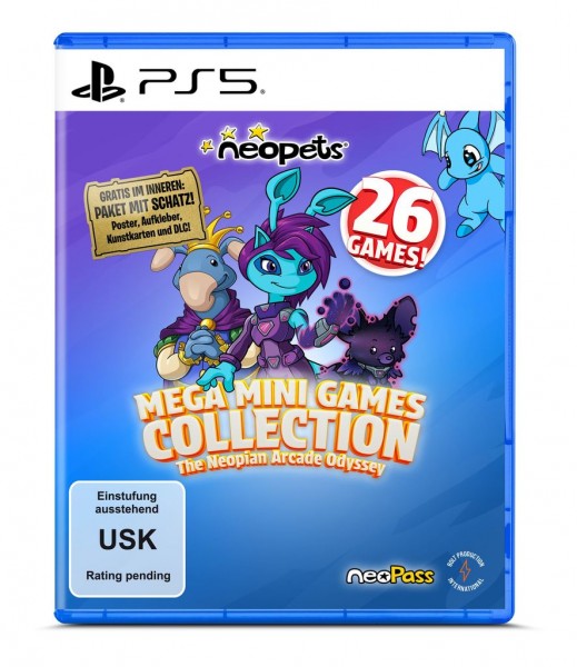 Neopets - Mega Mini Games Collection D1 Edition