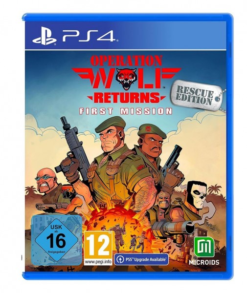 Operation Wolf Returns: First Mission (Rescue Edition) (Playstation 4)
