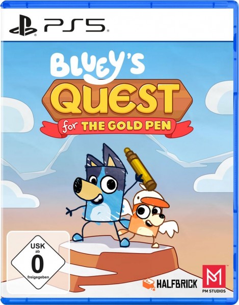 Bluey's Quests for the Gold Pen