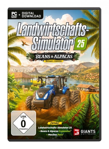 Landwirtschafts-Simulator 25: Beans & Alpacas Ed. (PC)