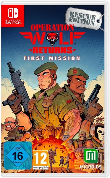 Operation Wolf Returns: First Mission (Rescue Edition) (Nintendo Switch)