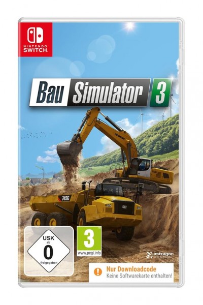 Bau-Simulator 3 (Konsolen Edition) (Downloadcode in der Box) (Nintendo Switch)