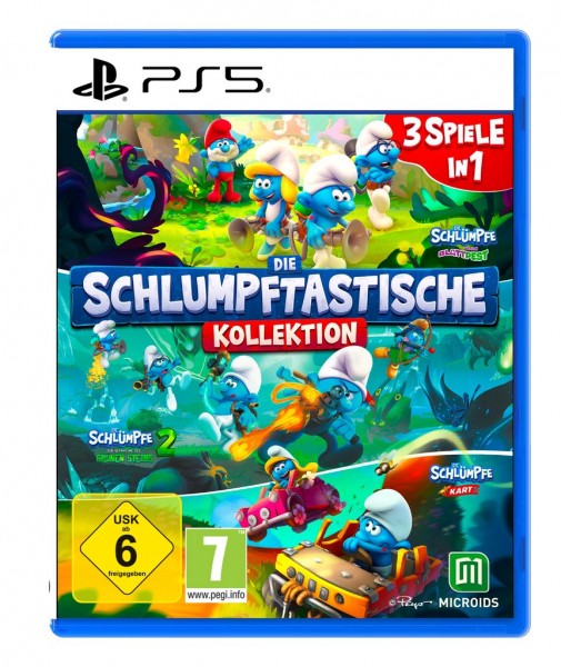 Die Schlumpftastische Kollektion - 3 Spiele in 1