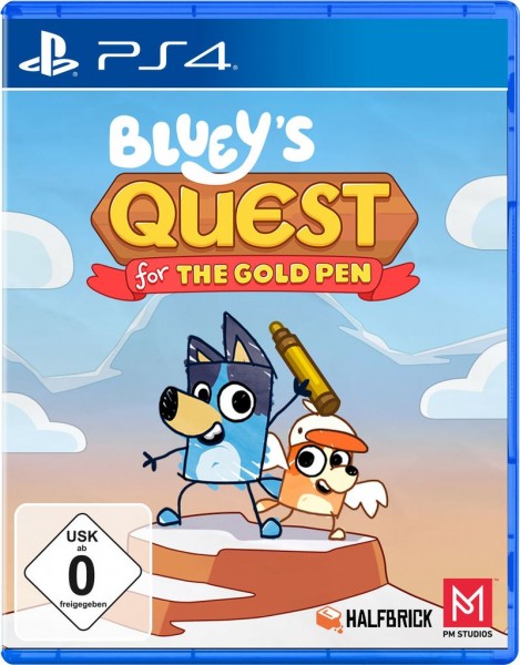 Bluey's Quests for the Gold Pen (Playstation 4)