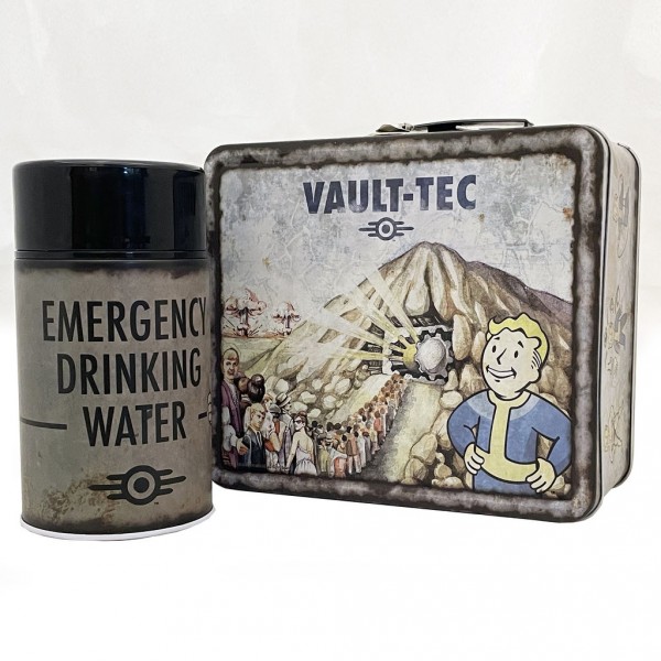 Lunchbox & Flasche - Fallout: Vault-Tec (Verwittert)
