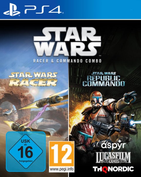 Star Wars Racer + Star Wars Republic Commando (Playstation 4)