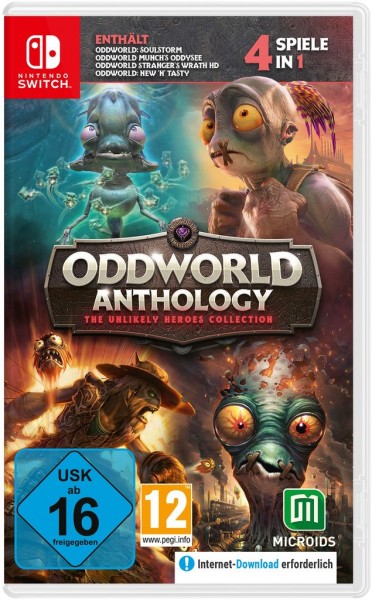 Oddworld Anthology: The Unlikely Heroes (Nintendo Switch)